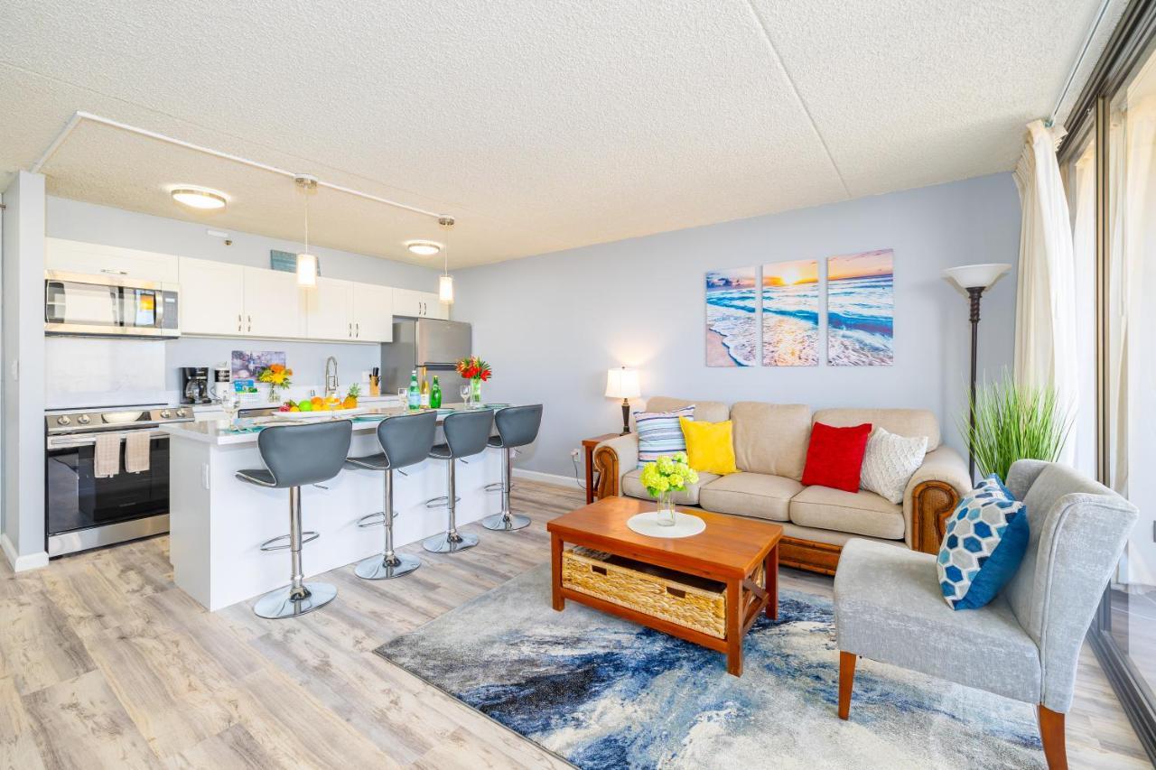 Ocean & Diamond Head Views - Near Beach - Parking! 檀香山 外观 照片